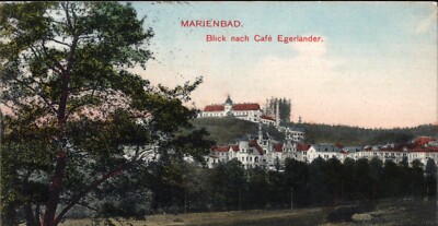 Mariánské Lázně, view to Cafe Engerländer