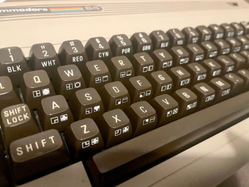 Spare "TYPE 1" Key For Commodore 64 breadbin - Imagen 1 de 32