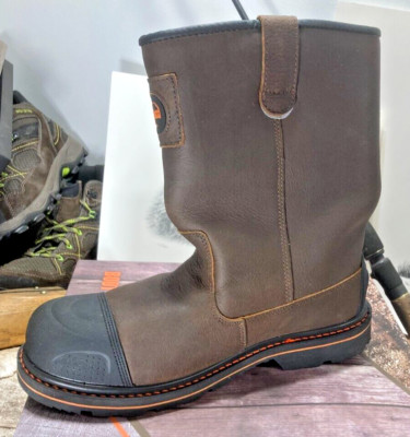 Work Boots Sizes 7-18, Hoss Boot, Cartwright II, Safety/TPU Toe, PR, Waterproof