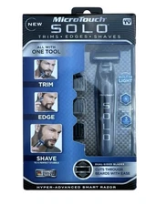 MicroTouch Solo Grooming Beard & Body Trimmer for Men Black New In Box
