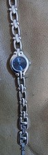 FOSSIL WOMEN WATCH F2 8966 110106 QUARTZ SOLID STANLESS STEEL BACK USED,