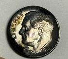 Wayte-Raymond Toned GEM Proof 1954 Roosevelt Silver Dime, U.S. 10c PF Coin