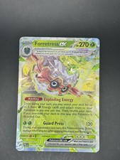 Forretress ex 005/193 Doppio Raro Paldea Evoluto Pokemon Holo Near Mint IT