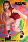 SPICE GIRLS "SPICE WORLD-GERI HALLIWELL"U.S. PROMO MOVIE POSTER-Wearing UK Boots