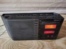 Sharper Image Big Screen Sound Soother XS AM FM Travel ALARM Radio si-430 SI430