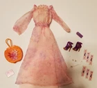 VINTAGE KISSING BARBIE DOLL FASHION * Clothes Jewelry / Basics #003 Purple Shoes