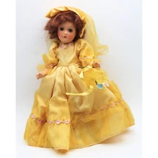 Acadia Doll Co. B. Maid 6512 in a Yellow Dress | Please Read