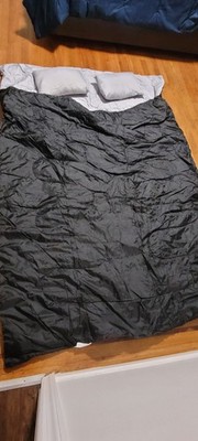 Ohuhu Double Sleeping Bag with 2 Pillows, Waterproof Lightweight 2 Person Adults
