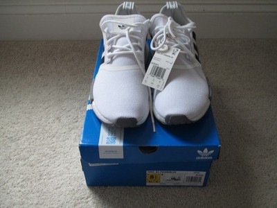 Adidas NMD_R1 Primeblue Men's Shoes White-Black-Grey GZ9261 Size 8.5 US - NEW!