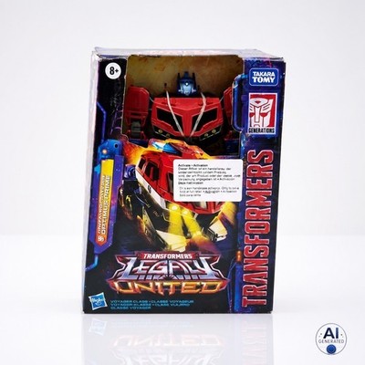 Transformers Legacy United Voyager Class Animated Universe Optimus Prime Figure