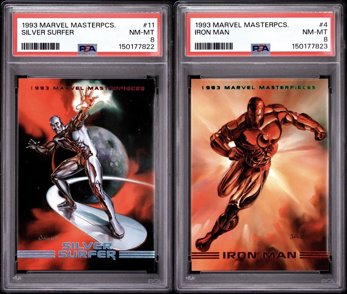 Iron Man Professional Sports Authenticator (PSA) Trading Cards for