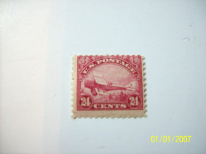 US STAMP-C6,  UNUSED, VERY NICE COND. 24 CENT. NO RESERVE, AIRMAIL