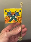 Vintage 1981 Mattel MOTU He Man Castle Grayskull Flag and Pole Original Part
