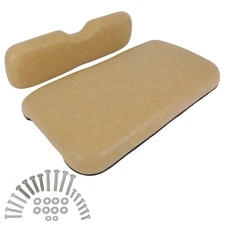 Fits E-Z-GO RXV Tan Golf Cart Front Cushion Set Upgrade New-Style
