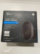 GE Cync Outdoor wired Smart Camera Security Camera Alexa Google