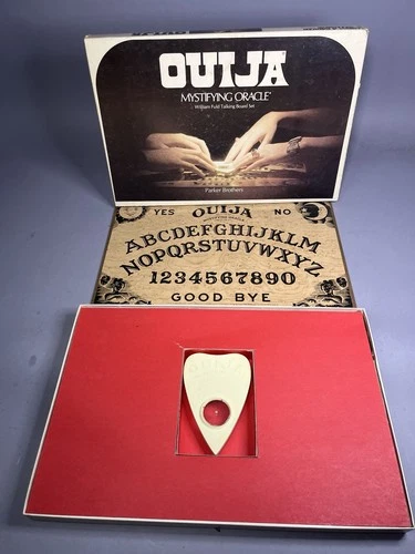 Ouija Board Mystifying Oracle William Flud Parker Brothers Vintage 1972