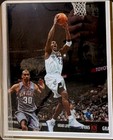 BULLS WIZARDS MICHAEL JORDAN SIGNED FRAMED JERSEY WITH TRIBUTE PATCH UDA COA — photo 3