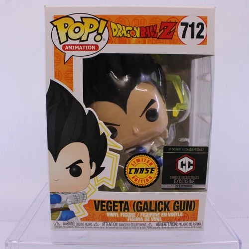 G7 Funko Pop Vinyl Figure Chalice Excl Chase Dragon Ball Z Vegeta Galick Gun 712