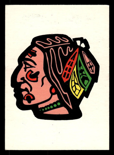Blackhawks Logo #325 1977 O-Pee-Chee card