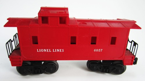Lionel Lines #6057 Rojo Caboose Calibre O Sin Caja Excelente Estado Plástico | Zustand: Used