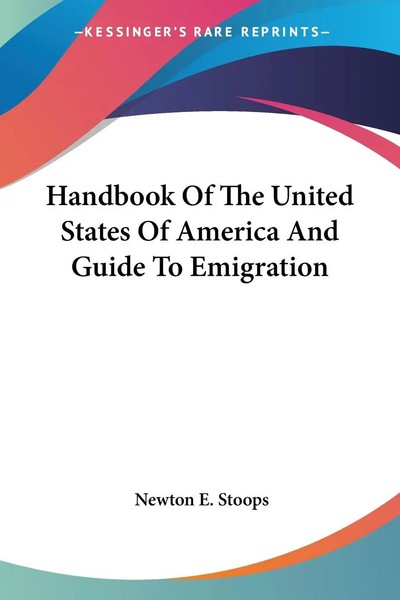 Newton E. Stoops | Handbook Of The United States Of America And Guide To...-image