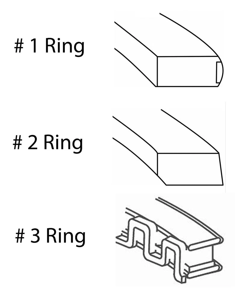Juego de anillos de pistón para Select 89-93 Buick Oldsmobile Pontiac Modelos S94016-STD Foto 2 de 4