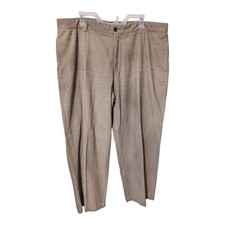 Chaps Ralph Lauren Corduroy Pants Men's 42x30 Brown Pockets 100% Cotton