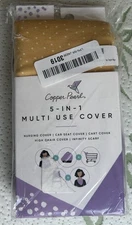 Copper Pearl 5-in-1 Multi Use Cover Marigold Nursing Car Seat Cart High Chair