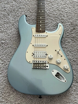 Fender Standard Stratocaster 2002 MIM HSS Agave Blue Frank Thomas