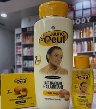 3 in 1 Jaune d'oeuf treatment  clarifying egg yolk body milk 450ml, SERUM SOAP