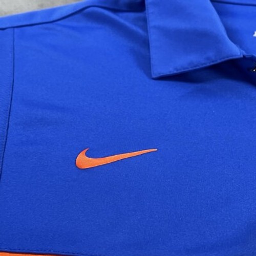 Nike Golf Florida Gators Polo Shirt Men 2XL XXL Blue Stripe Dri FIt UF NCAA - Bild 3 von 10
