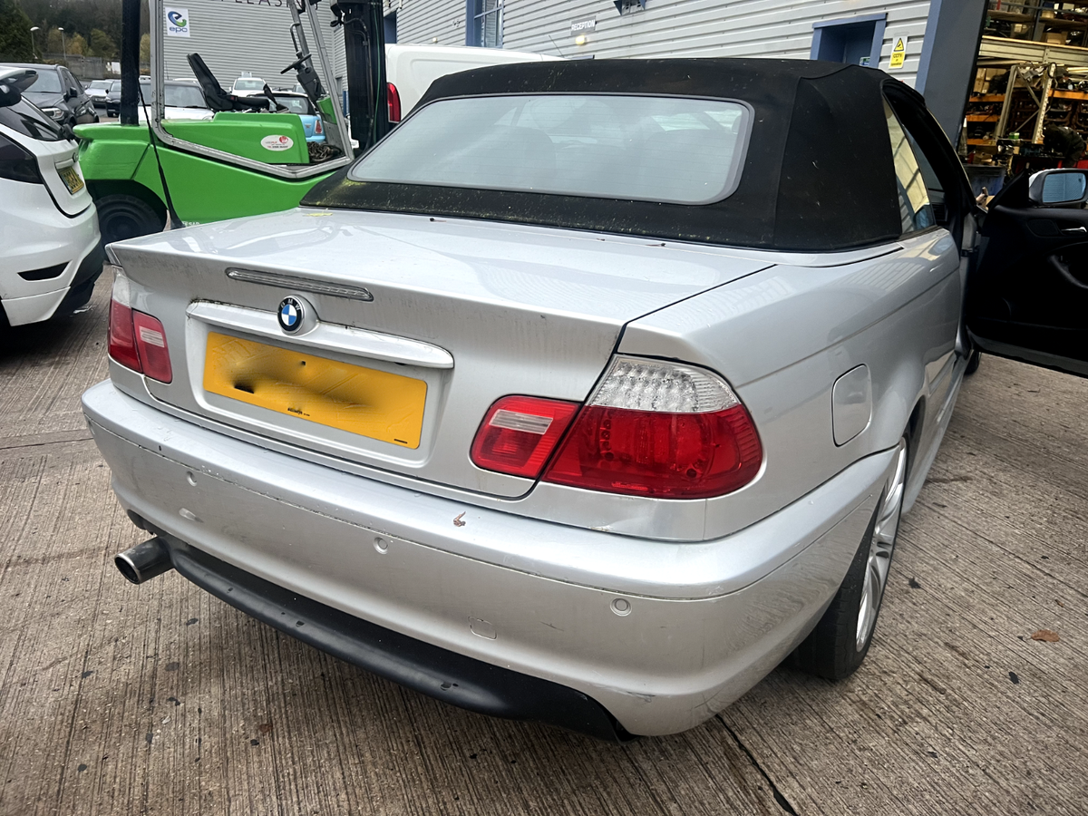 BMW E46 318ci M Sport Facelift Convertible in Silver BREAKING