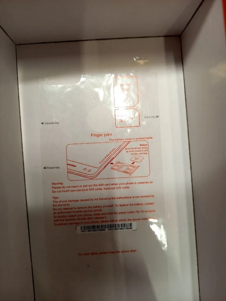 Huawei P9 Lite Mini - Usado, Sin Placa Base, Partes Solo, Símbolos De Uso - Imagen 4 de 4