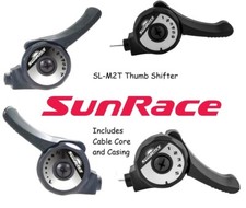 Sunrace Handlebar Top Mount Shifter Left Friction Or Right 5-6-7 Speed Cable