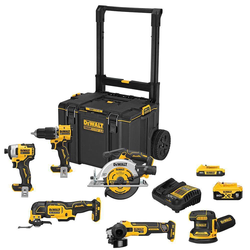 ATOMIC 20-Volt MAX Li-Ion Brushless Cordless 1/2 in. Drill Driver Kit w/Bonus Cordless 4-1/2 in. Circular Saw(Tool-Only) ATOMIC 20-Volt MAX Li-Ion Brushless Cordless 1/2 in. Drill Driver Kit w/Bonus Cordless 4-1/2 in. Circular Saw(Tool-Only)