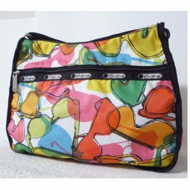 Lesportsac Multicolor Sunglasses Pattern Shoulder… - image 1