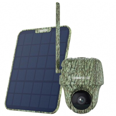 Reolink Go Series G450 mit Solarpanel 2  LTE 4G 8 MP Wildkamera Tiererkennung