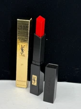 Yves Saint Laurent Rouge Pur Couture The Slim 21 Rouge Paradoxe 2g 0.07 oz NIB
