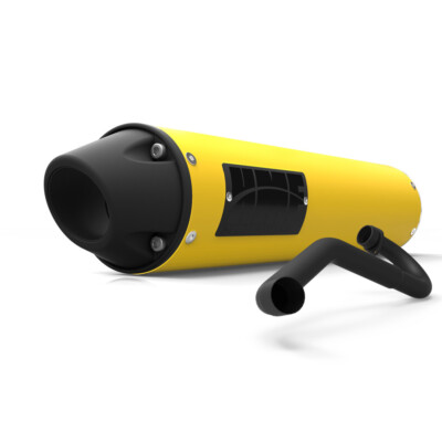 HMF for Can-Am Outlander MAX 500/650/800 2006-2008 Yellow Blackout Full Exhaust