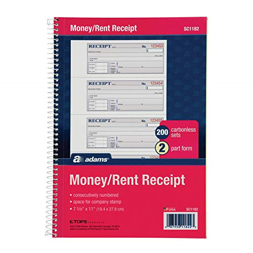 adams-rent-receipt-books-sc1182-for-sale-online-ebay