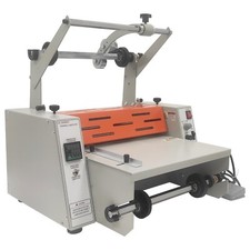 110V 14 in Steel Roller Thermal Laminator Machine with Slitting Cutter