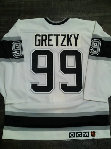 Los Angeles Kings #99 Wayne Gretzky CCM Authentic jersey 1993 Stanley cup patch