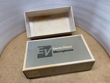 ELECTRO VOICE RE50 USA MICROPHONE PAPER BOX/ORIGINAL/VINTAGE/CLASSIC/MAKE OFFER 