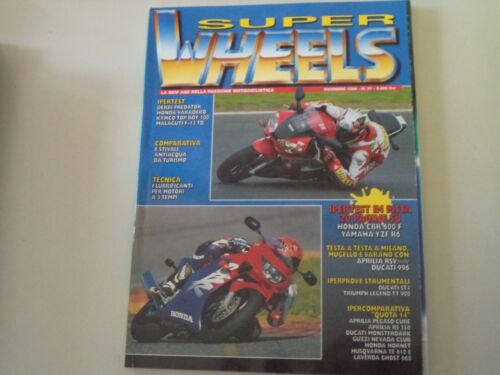 SUPER WHEELS 12/1998 TRIUMPH LEGEND TT 900/DUCATI ST4/996/HONDA VARADERO/CBR 600 - Afbeelding 1 van 1