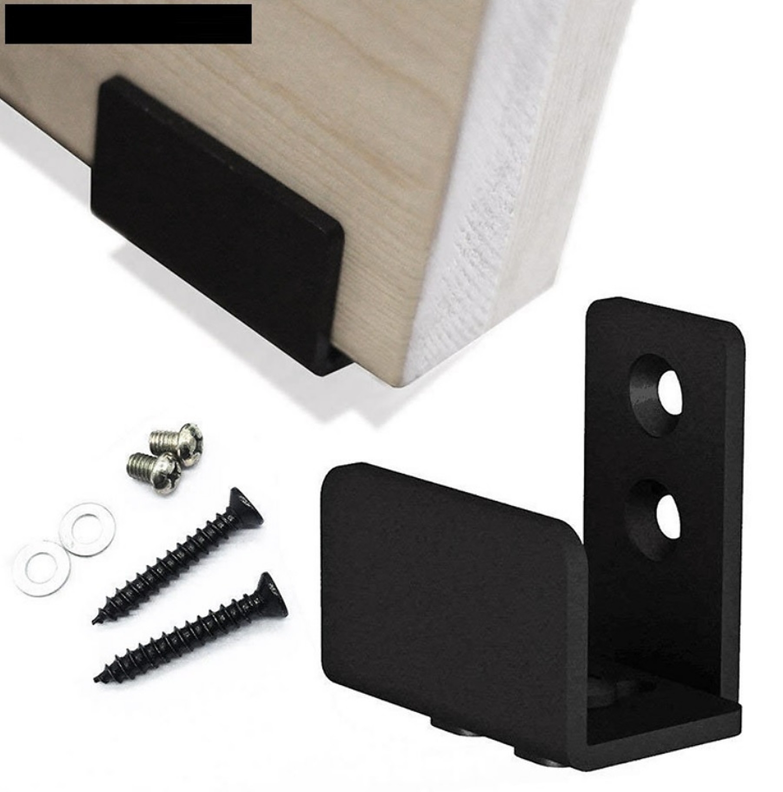 GVSS Schiebetürführung 2 Stück - Bodenführung Für Schiebetüren Verstellbar