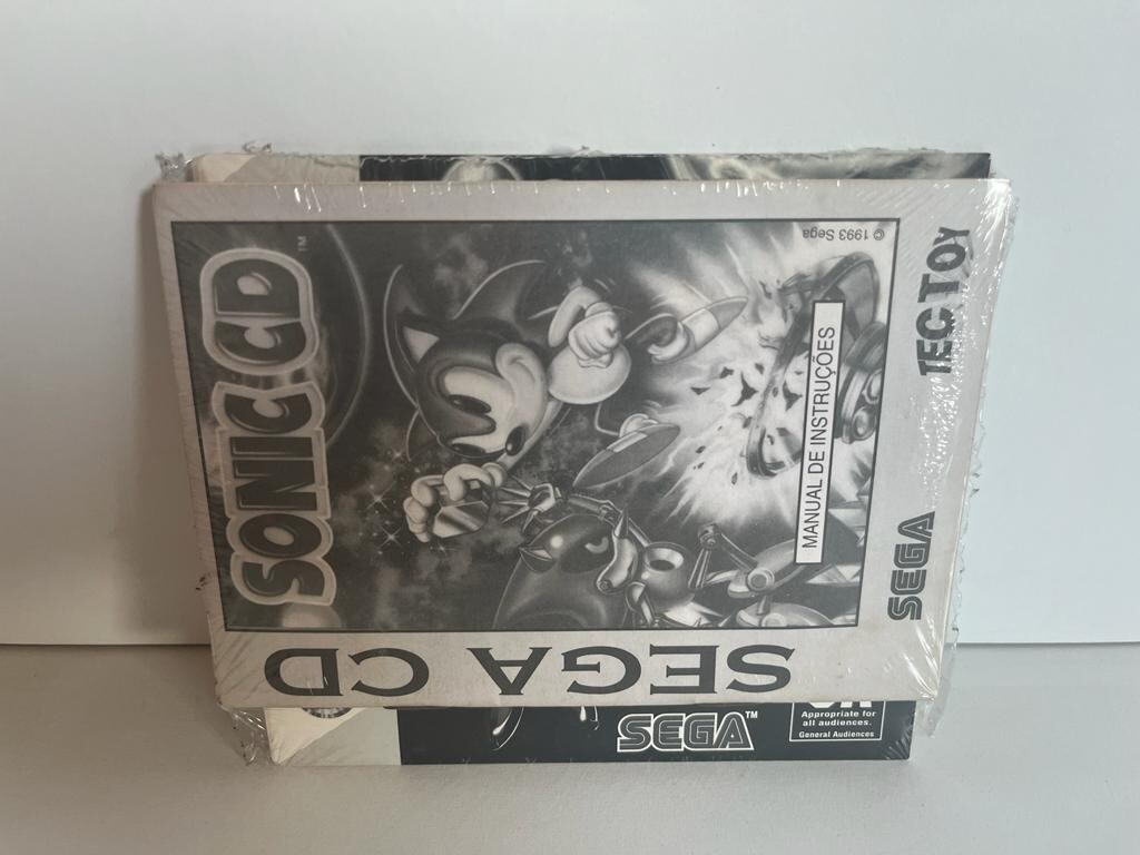 Sonic CD - Sealed - Sega CD - Tectoy - Tec Toy - Brazil | eBay