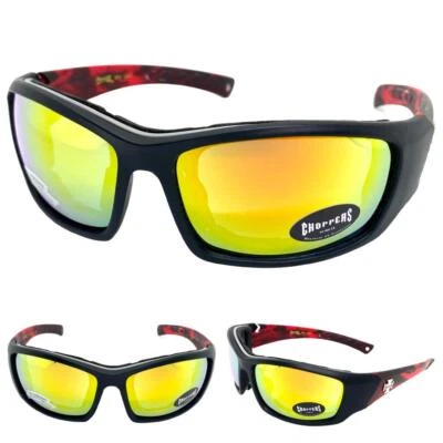 CHOPPERS Eyewear Motorrad Schutzbrille Gepolstert SUN GLASSES C5 C5 - Bild 1 von 4