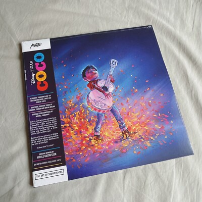 *new* Coco Limited Splatter Colored Vinyl 2LP Mondo Exclusive OST Disney Pixar