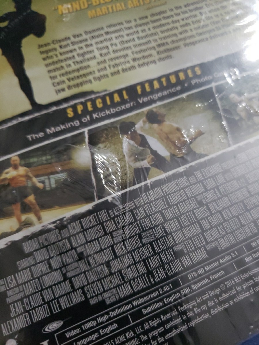 Kickboxer: Vengeance (Blu-ray) | eBay