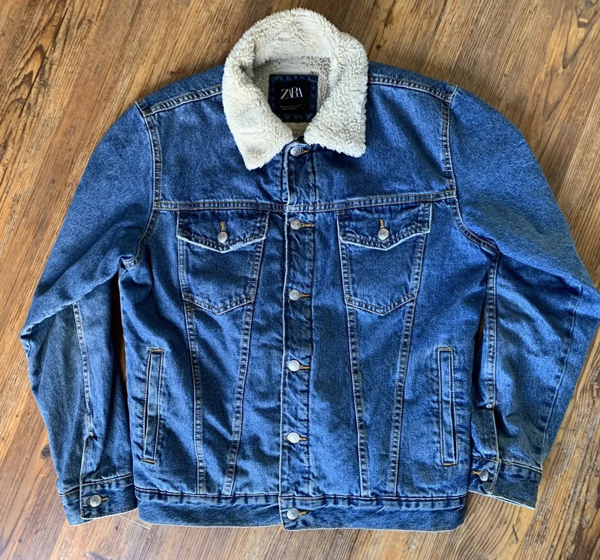 Zara - Denim Jacket - Blue - Men